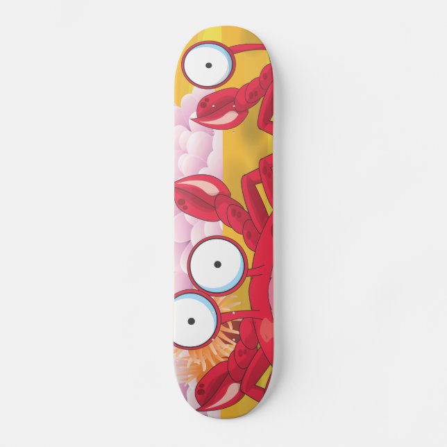 Tony the Crab Skateboard (Vorderseite)