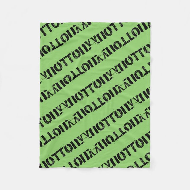 Tony von der verwaisten schwarzen fleecedecke (Vorderseite)