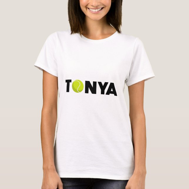 Tonya Tennis T-Shirt (Vorderseite)