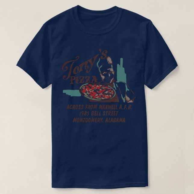 Tonys Pizza TShirt (Design vorne)