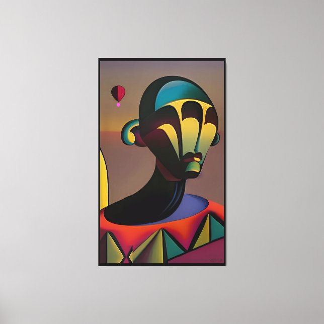 Too Busy to Live a Life Worth Living Leinwanddruck (Vorderseite)