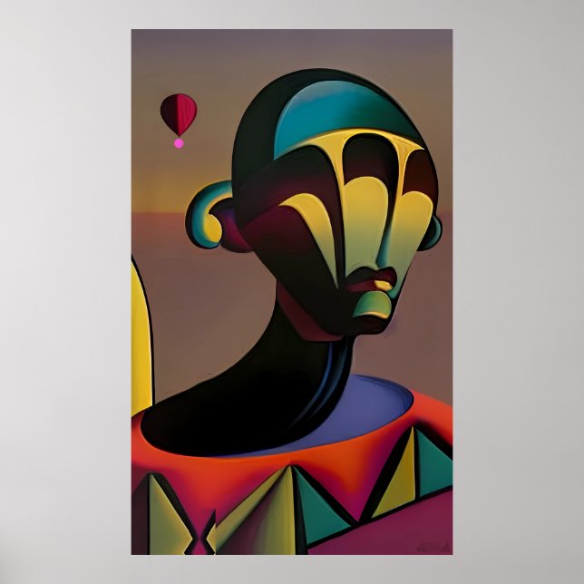 Too Busy to Live a Life Worth Living Poster (Vorne)