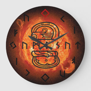 Too Funky Clock Große Wanduhr