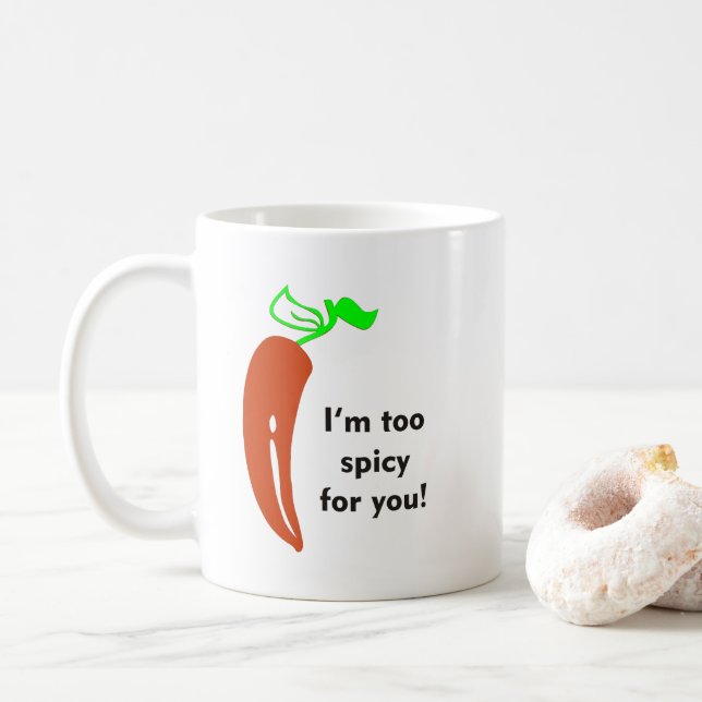 Too Spicy Kaffeetasse (Mit Donut)