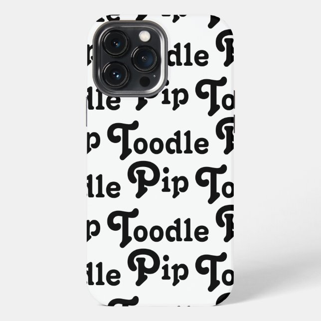 Toodle Pip iPhone Hülle (Rückseite)