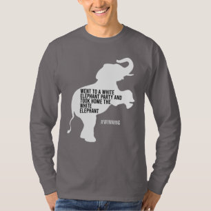 Took Zuhause White Elephant Funny T-Shirt