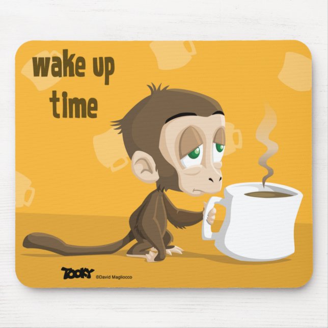 Tooky Weckte Time Mousepad (Vorne)