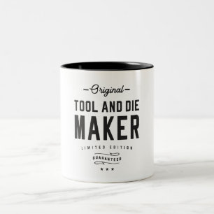Tool und Die Maker Job Title Beruf Zweifarbige Tasse