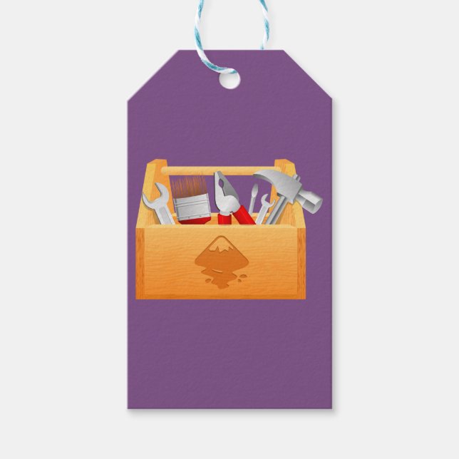 Toolbox Benutzerdefinierte Gift-Tags Geschenkanhänger (Vorderseite)