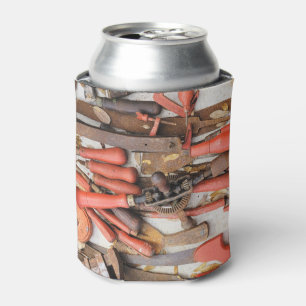 Tools Antiquitätenwerkzeug Rustikal Roter Mann Dosenkühler