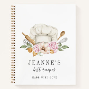 Tools für benutzerdefinierte Aquarellbaker Vorlage Notizbuch