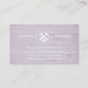 Tools für beruflich Builder-Carpenter Visitenkarte