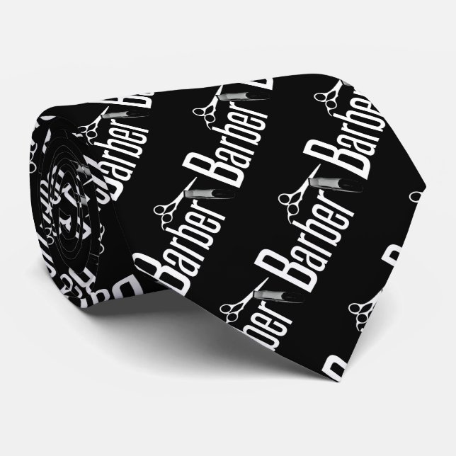 Tools für den Barbershop Krawatte (Gerollt)