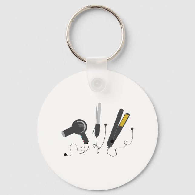 Tools für Haarstifte Schlüsselanhänger (Vorderseite)
