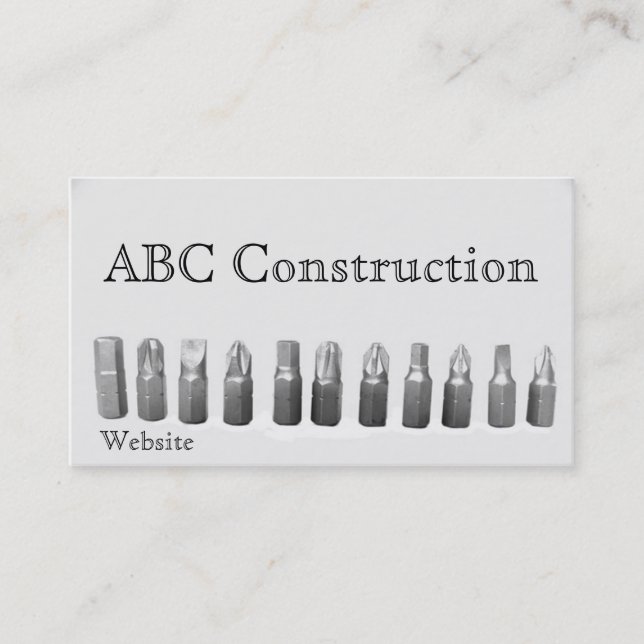 Tooltipps zur Visitenkarte (Vorderseite)