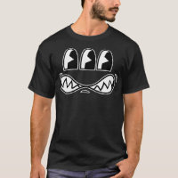 Toon eye Retro Ssons Radioactive 3 mit Augen Fish