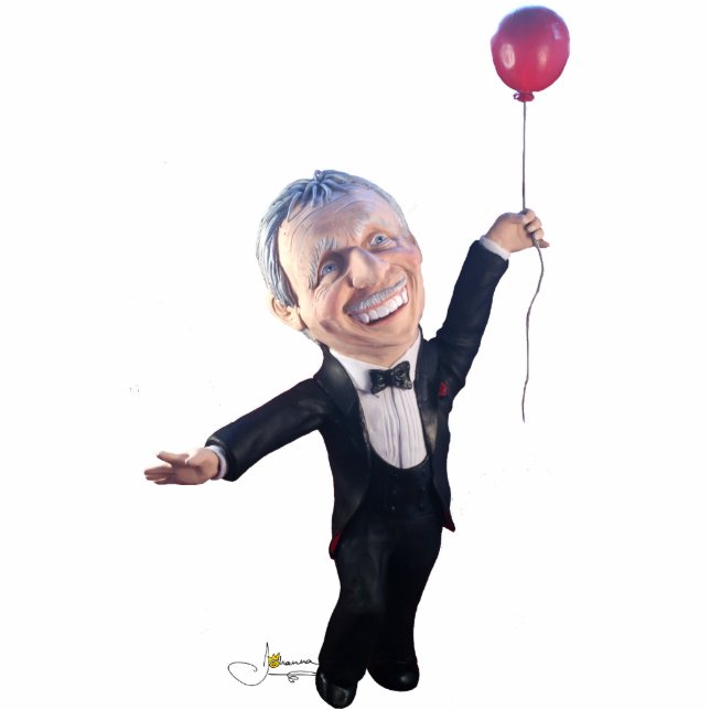 Toon Hermans Freistehende Fotoskulptur (Vorne)