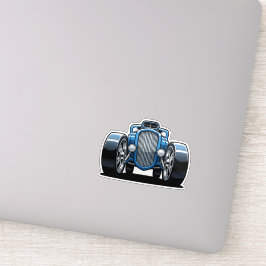 Toon Hotrod Art Aufkleber