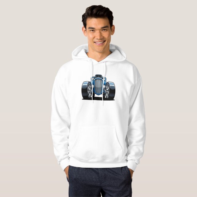 Toon Hotrod Art Hoodie (Vorne ganz)