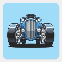 Toon Hotrod Kunst
