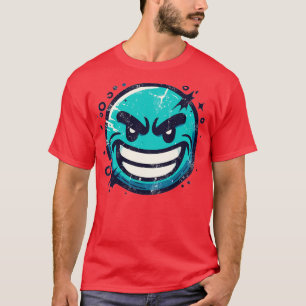 toon lächelnd Gesicht T-Shirt