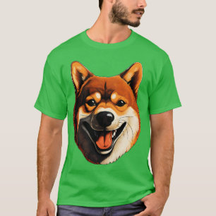 toon Shiba Inu Dog Niedlich Shiba Inu 2 T-Shirt