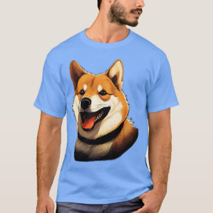 toon Shiba Inu Dog Niedlich Shiba Inu 5 T-Shirt