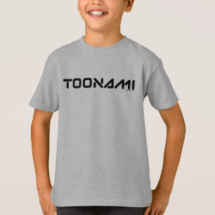 Toonami Digital-Schriftart-Logo T-Shirt