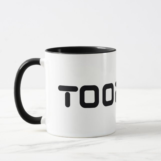 Toonami Digital-Schriftart-Logo Tasse (Links)