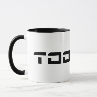 Toonami Futuristic Schriftart Logo Tasse
