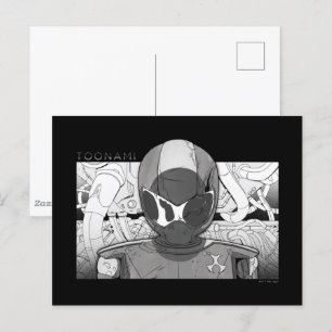 Toonami TOM 5 Countdown-Comic-Stoßfänger Postkarte