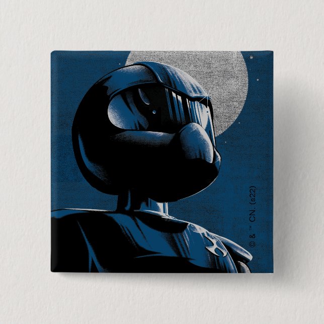 Toonami TOM 5 Moonlight Graphic Button (Vorderseite)