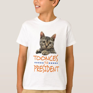 toonces für helles Shirt Präsidenten