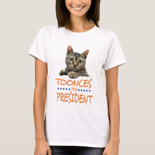 toonces für helles Shirt Präsidenten