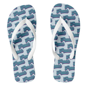Toonser Doric Scottish Dialect Flip Flops