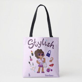 TOONVIDUALS Stilvolles Girl 1 Tasche