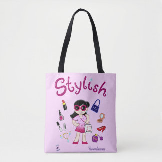 TOONVIDUALS Stilvolles Girl 2 Tasche