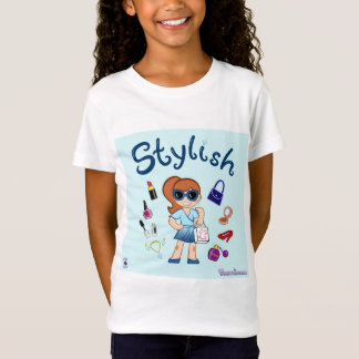TOONVIDUALS Stilvolles Girl 3 T - Shirt