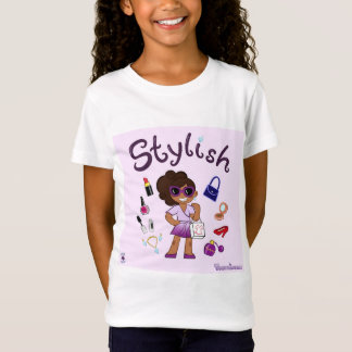 TOONVIDUALS Stilvolles Model Girl 1 T - Shirt