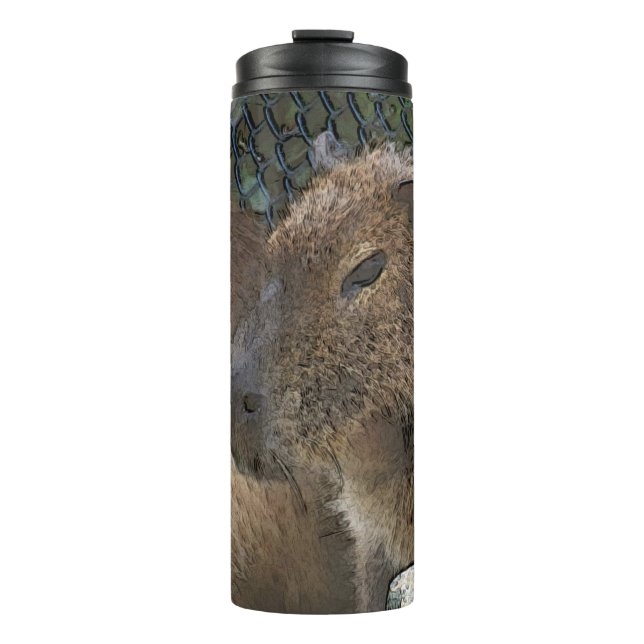 Toony Capibarah Thermosbecher (Vorderseite)