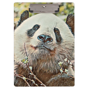 Toony Panda Klemmbrett