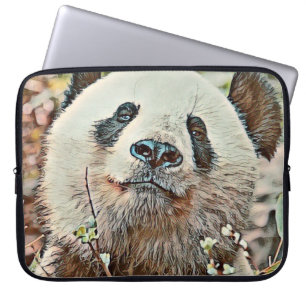 Toony Panda Laptopschutzhülle