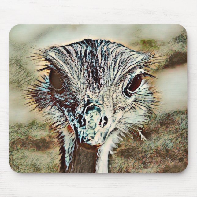 Toony Strauß Mousepad (Vorne)