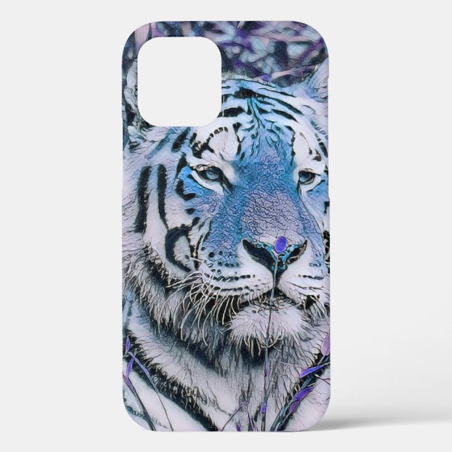 Toony Tiger blau Case-Mate iPhone Hülle (Rückseite)