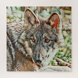 Toony Wolf Puzzle