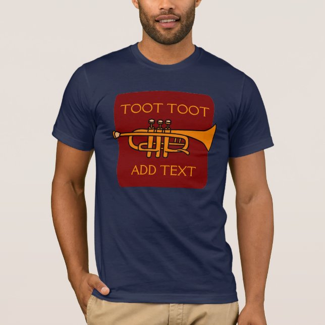 TOOT DAT HORN T-Shirt (Vorderseite)