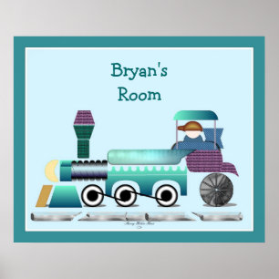 Toot Toot Train Poster