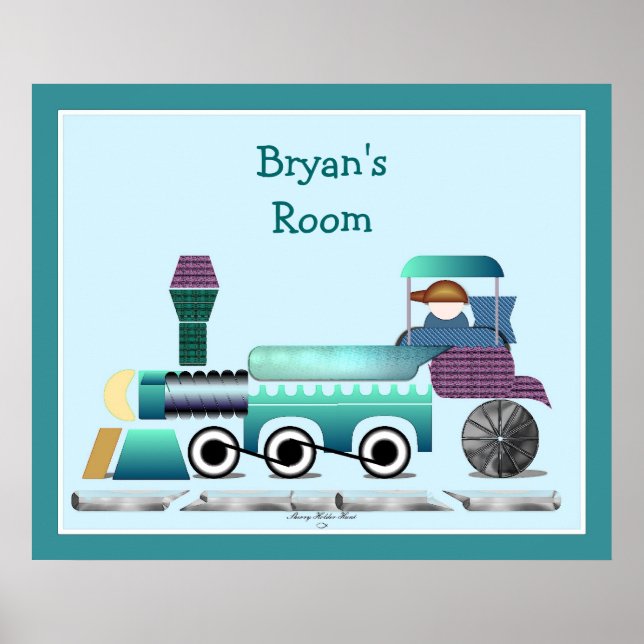 Toot Toot Train Poster (Vorne)