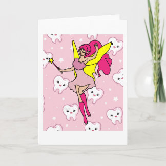 Tooth Fairy Dentist Lost Milk Tooth Karte