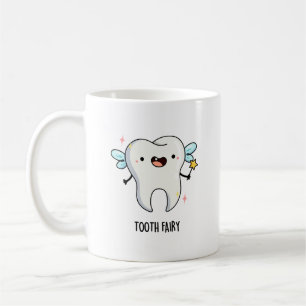 Tooth Fairy Funny Tooth Puff Kaffeetasse